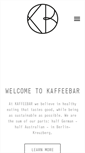 Mobile Screenshot of kaffeebar-berlin.com
